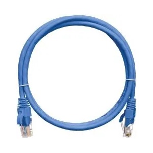 NIKOMAX Patch кабел UTP, CAT6, PVC, 1 м, син NMC-PC4UE55B-010-BL (NMC-PC4UE55B-010-BL)