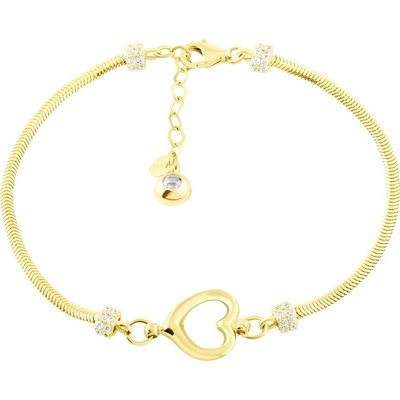 GEMMAX Trendy luxusní zlatý náramek GLBYB-20-03537