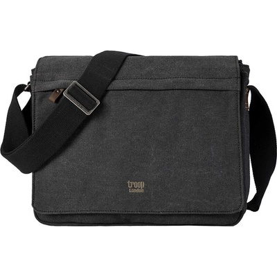 Veľká značková taška cez rameno čierna GT538