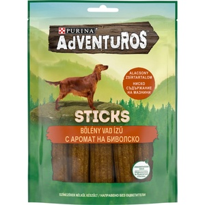  PURINA ADVENTUROS Sticks с бизон - 0.120кг