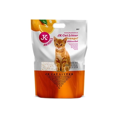 JK Animals Litter Silica gel orange 6,8 kg 16 l