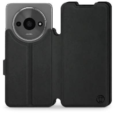Mobiwear Soft Touch flip knížkové pro Xiaomi Redmi A3 - Černé 5906511102002