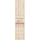 Remienky pre inteligentné hodinky Apple Watch 40 mm hviezdno biely/ružový prevliekací športový remienok Nike MC1Q4ZM/A
