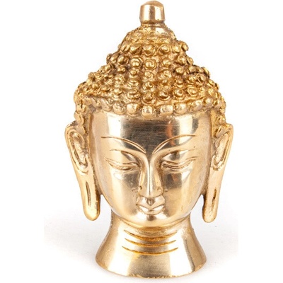 Soška kov Buddha hlava 11 cm