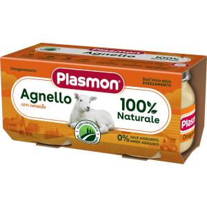 PLASMON Месно пюре Plasmon - Агнешко месо, 2 х 80 g (1091) - ozone