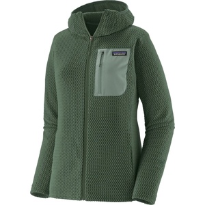 Patagonia Дамско поларено яке Patagonia Women's R1 Air Full-Zip Hoody Fleece jacket - Canopy Green - размер XL (105-6525-1015)