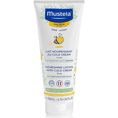 Mustela Bébé Nourishing Body Lotion With Cold Cream 200 ml