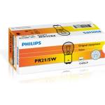 Philips Крушка, стоп светлини, габарити philips pr21/5w, 12v, 5/21w, 10 бр
