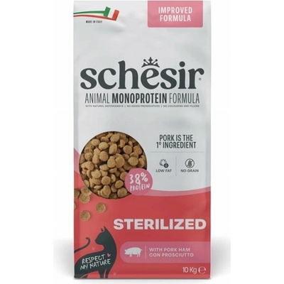 SCHESIR Animal Mono Protein Formula Sterilized pork ham 10 kg