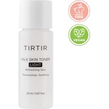 TIRTIR Milk Skin Toner Light ľahké hydratačné tonikum s ryžovým extraktom mini 20 ml