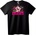 NOONEBRAND Тениска Хихикащо Прасе - 5XL, Black