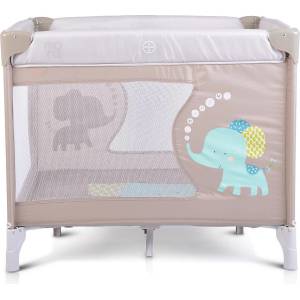Moni Детска кошара за игра GIANT Moni - сиво (108640)