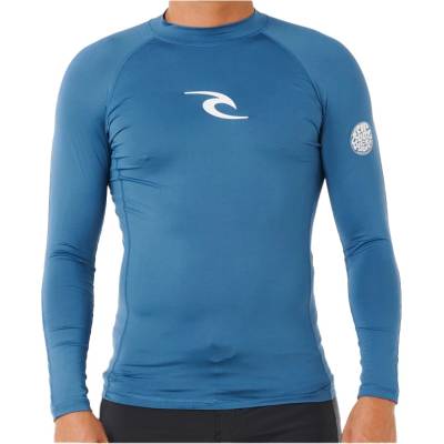 Rip Curl Мъжка плажна тениска от ликра Rip Curl Waves UPF Perf L/S Lycra - Bluefin (050-2304-0312)