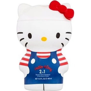 Hello Kitty Hello Kitty 2in1 Shower Gel & Shampoo sprchovací gél 400 ml