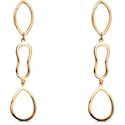 SAVICKI Обеци Savicki: позлатено сребро