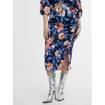 Orsay Розово-синя дамска пола на цветя ORSAY Orsay | Sin | ЖЕНИ | S