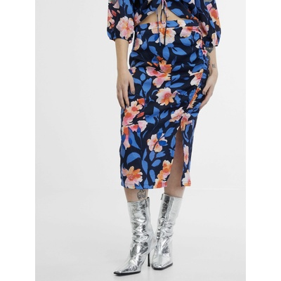 Orsay Розово-синя дамска пола на цветя ORSAY Orsay | Sin | ЖЕНИ | S