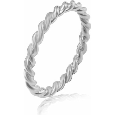 Eppi Platinový propletený prsten Aase R48663