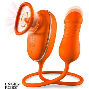 Engily Ross Засмукващ стимулатор и тласкащо вибро яйце Lizer Pro