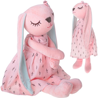 KIK králik maskot ružový 52 cm
