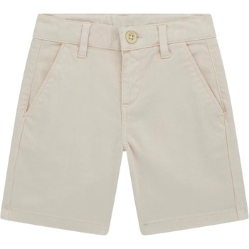 Guess Детски къси панталонки Guess - С изчистен дизайн, бежови, 12 м (20252-N5GD15-WF7H0-G1Z1-12M)