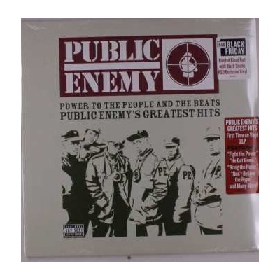 2 Public Enemy - Power To The People And The Beats (Public Enemy's Greatest Hits) LTD CLR LP