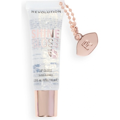 Revolution Shine Gloss lesk na pery Clear Sugar 10 ml