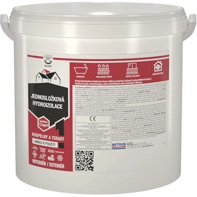 Hydroizolace jednosložková, BULDOK, 2,5 kg