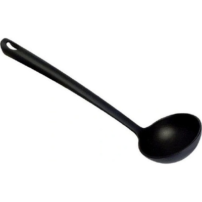 naběračka 34cm, černá, do 210°C, PP