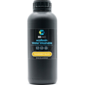 3DJAKE ecoResin Water Washable Transparent Yellow - 1.000 g (02-33220111)