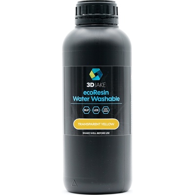 3DJAKE ecoResin Water Washable Transparent Yellow - 1.000 g (02-33220111)