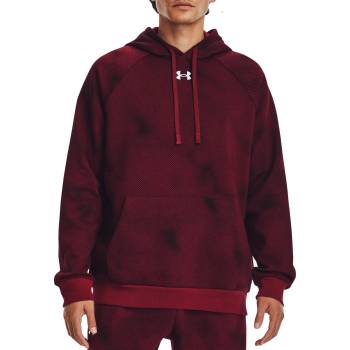 Under Armour Суитшърт с качулка Under Armour Rival Fleece Printed Hoodie 1379759-600 Размер L