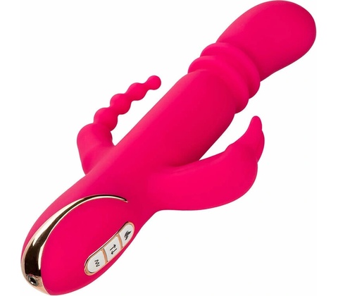 Calexotics Jack Fantasy Triple Heated Rabbit
