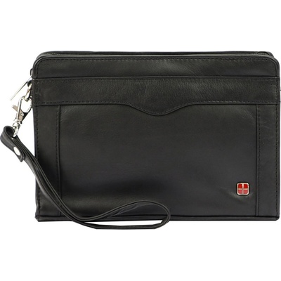 Albatros kožená pánská dokladová taška etue Černá – Zbozi.Blesk.cz