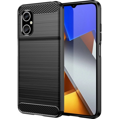 Pouzdro Beweare Ohebné carbon Xiaomi Redmi 10 5G / Poco M4 5G - černé