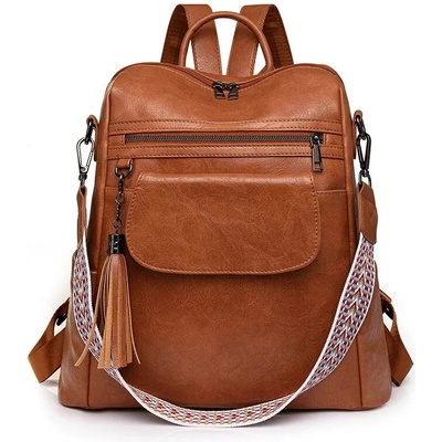 Crossbody batůžek s popruhem Kendy Camel 18 l