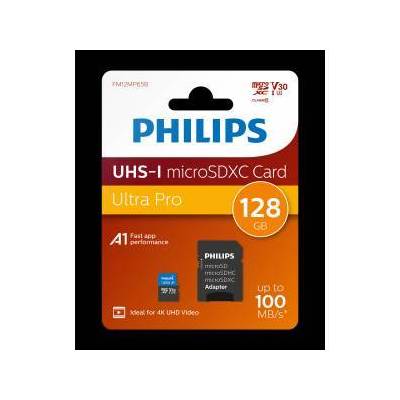 Ultra Pro microSDXC 128GB Class 10 UHS-I U3 (с адаптер)