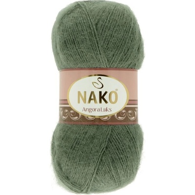 Nako Angora Luks 01631 bledá army