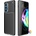 Motorola Moto Edge 20 Pro Удароустойчив Carbon Fiber Калъф и Протектор
