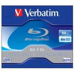 Verbatim BD-R двуслоен записващ Blu-ray диск 50GB стандартен корпус 43747 437475 (437475)
