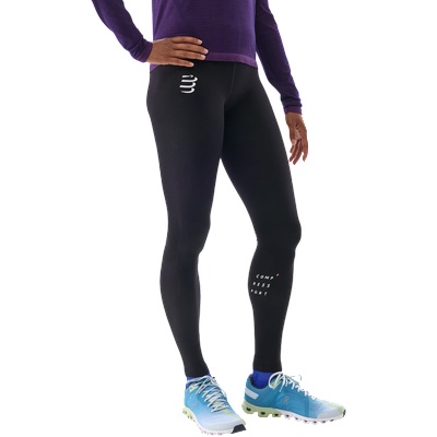 Compressport Клинове Compressport Under Control Full Tights W Черен Velikost L