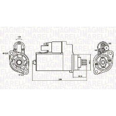 Startér MAGNETI MARELLI 063721405010