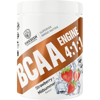 Swedish Supplements BCAA Engine 4: 1: 1 [400 грама] Ягода