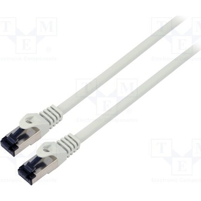 Lanberg PCF8-10CU-0200-S Patch, RJ45 vidlice,z obou stran, S/FTP, Cat 8.1, lanko, Cu