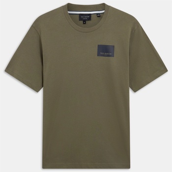 Ted Baker Ted Baker SS Box Graphic Logo Tee - Khaki