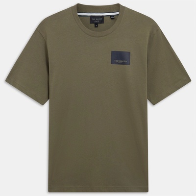 Ted Baker Ted Baker SS Box Graphic Logo Tee - Khaki
