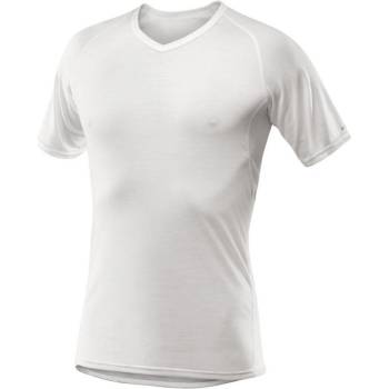 Devold Breeze Man T-Shirt V-Neck off white antracite