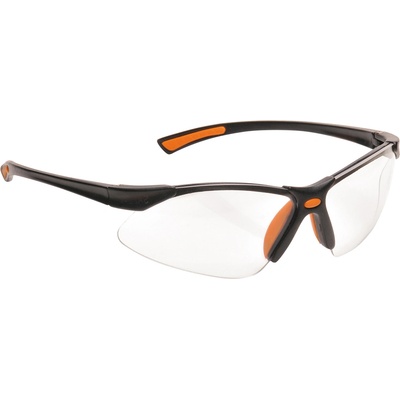 Portwest bold pro pw37 / Предпазни очила, двойни лещи, uv защита - оранжеви (pw37orr)