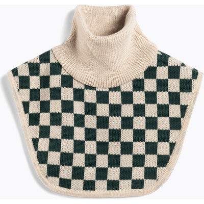 Kid Story nákrčník detský snood Merino green chessboard