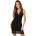Donna Нощница Koszulka-Tara-Black-CzarnyV-59585-Czarny - Бордо, размер 36